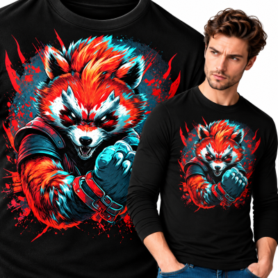 LONGSLEEVE ZWIERZĘTA    BAD LIS